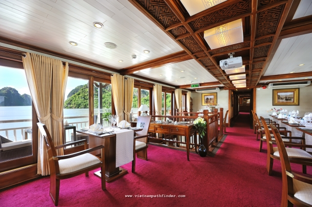 Halong Paradise cruise, best restaurant on boat